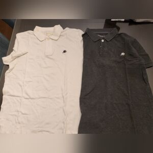 Aeropostale Cotton Polos s: L (2 shirts)